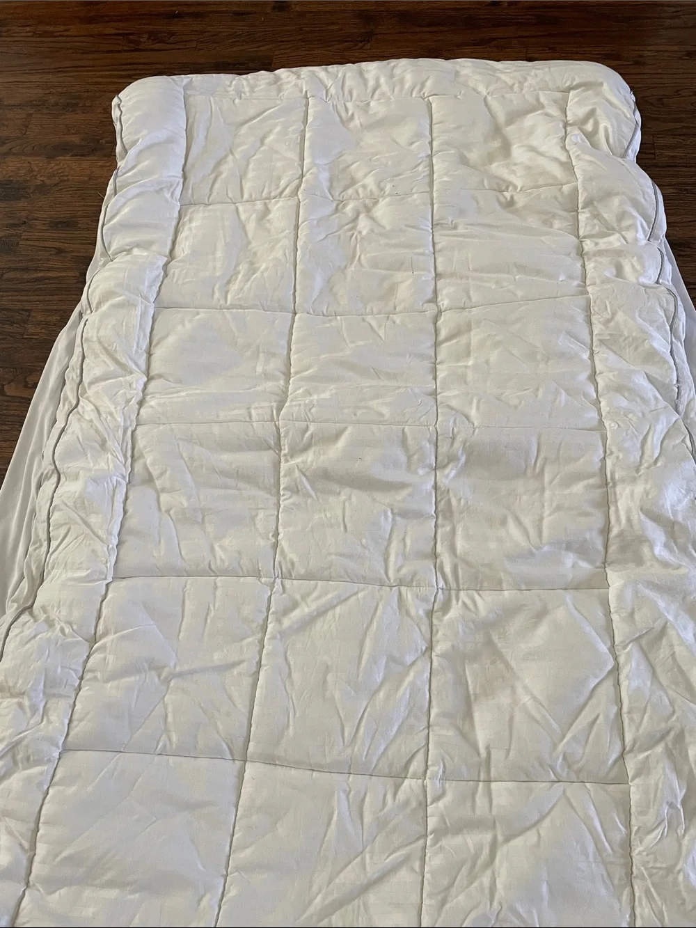 White twin Mattress Protector Cover - Soft Breathable Layer